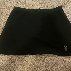 Playboy black mini skirt